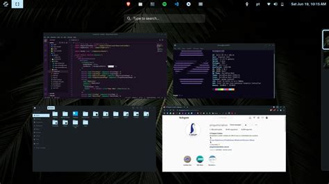 Zorin OS 15 3 com um GNOME no estilo Chrome OS Minha Personalização