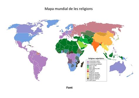 Mapa De Religiones
