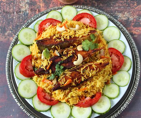 Easy Fish Pulao Indian Fish Pilaf Pomfret Fish And Rice