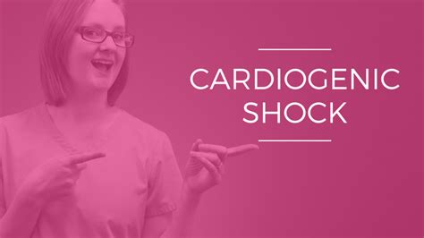 Cardiogenic Shock Blog Cover Nursing School Of Success