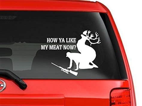 Hunting Accident Deer Funny Quote Cartoon Car Truck Decal Etsy
