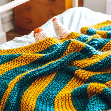 Beginners Blanket Knitting Pattern Lauren Aston Designs