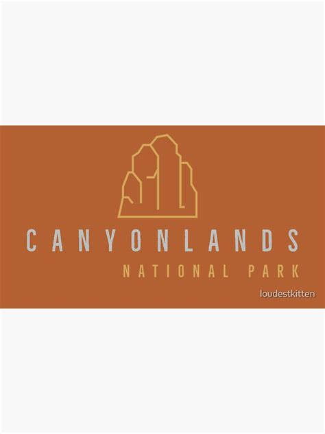 Canyonlands National Park Sticker By Loudestkitten Redbubble