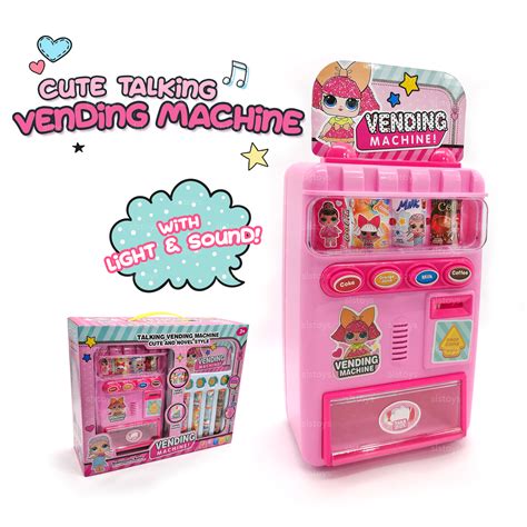 All our mannequin doll products are guaranteed from great brands. Cute Talking Vending Machine Pink Surprise Doll Kids Pretend Play