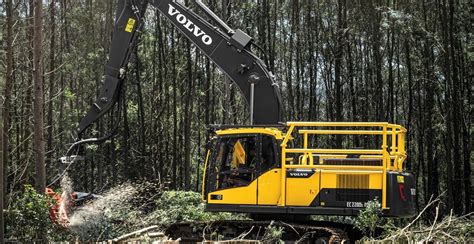 Ec220dl Forestry Escavadeiras Visão Geral Volvo Construction