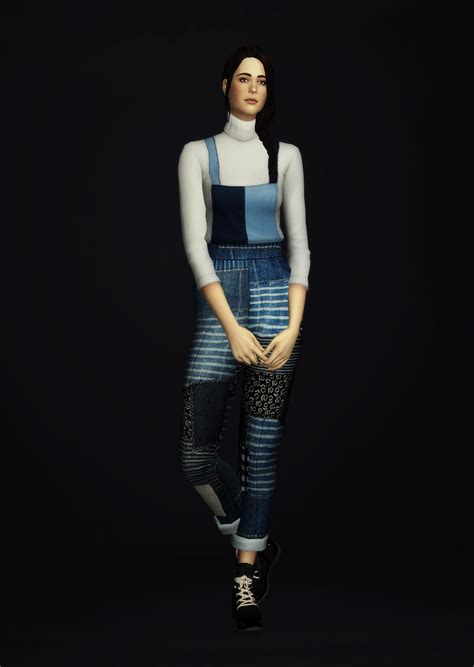 Sims 4 Ccs The Best Overalls Jumpsuit By Rusty Nail