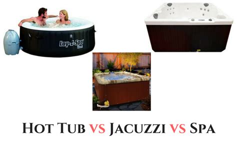 Hot Tub Vs Jacuzzi Vs Spa Whats The Difference