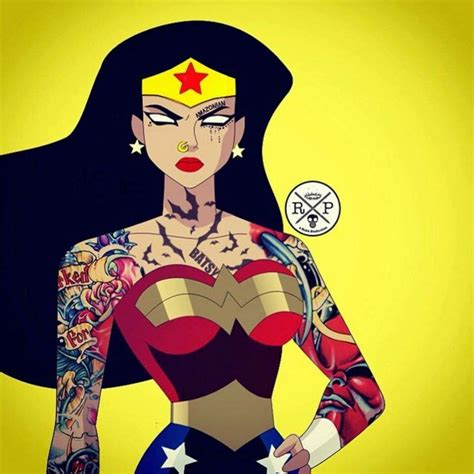 Tattooed Wonder Woman Wonder Woman Comics Girls Batman Tattoo