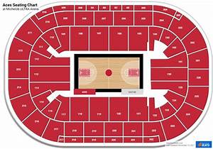 Michelob Ultra Arena Basketball Seating Chart Rateyourseats Com