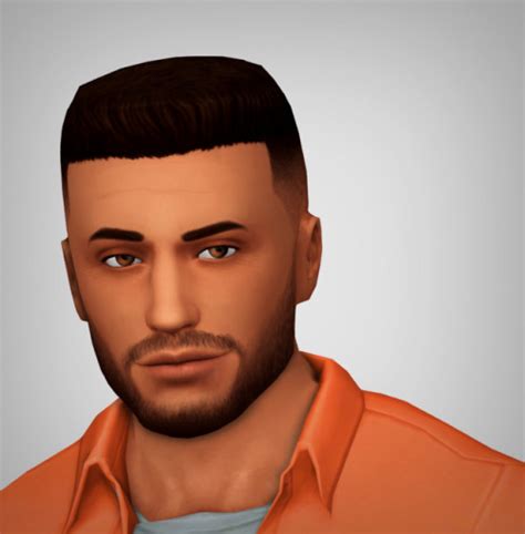 Sims 4 Maxis Match Hair Men