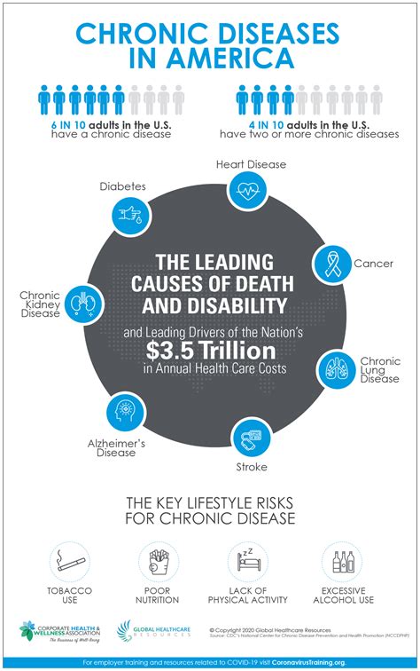 An Overview Of Chronic Diseases In America Infographic