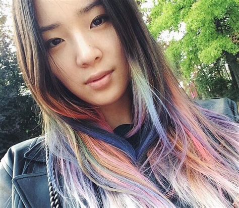 We've rounded up 21 totally dreamy colours that prove dip dye hair is just as cool as ever. 25 Gorgeous Asian Hairstyles For Girls