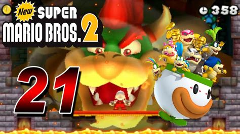 New Super Mario Bros 2 👨🏼‍🔧 21 Final Bowser Battle Credits Youtube