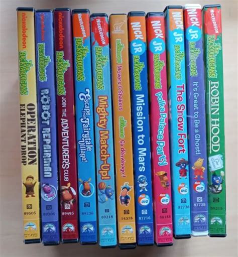 X THE BACKYARDIGANS DVDs R Nick Jr Episodes PicClick UK