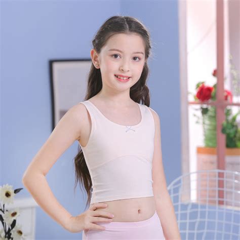 Girls Seamless Inner Wear Development Period 9 12 Years Old Childrens
