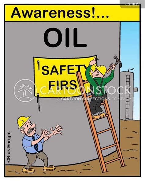 Funny Cartoon Safety First