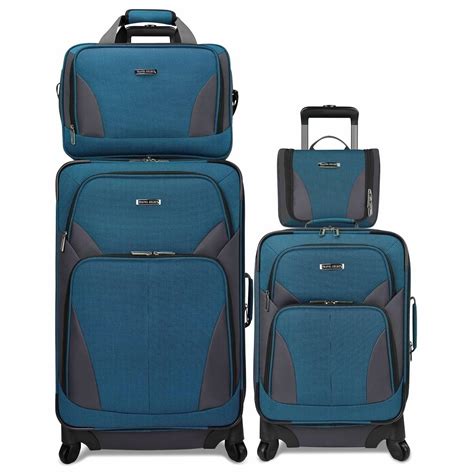 Shop Travel Select 4-Piece Softside Spinner Luggage Set - Free Shipping ...