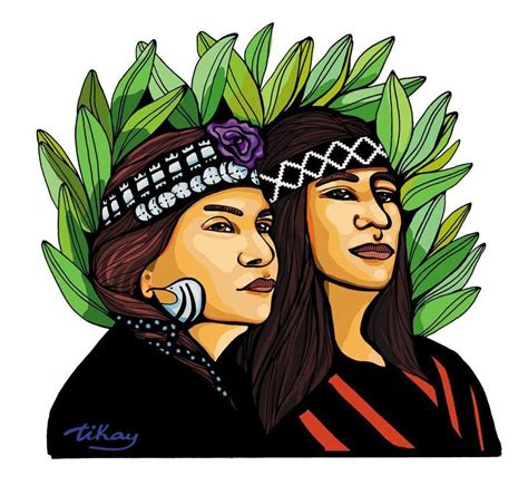 Dibujo Mujer Mapuche Pueblo Mapuche Pinterest Logos Paintings And