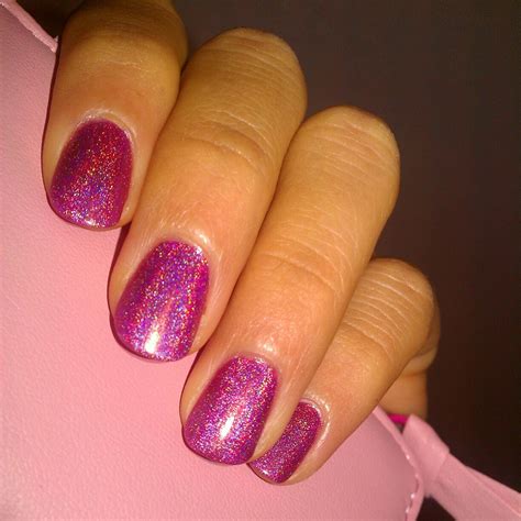Opi Ds Signature Light Berry Pink Holographic Nail Polish Pink Holographic Nails