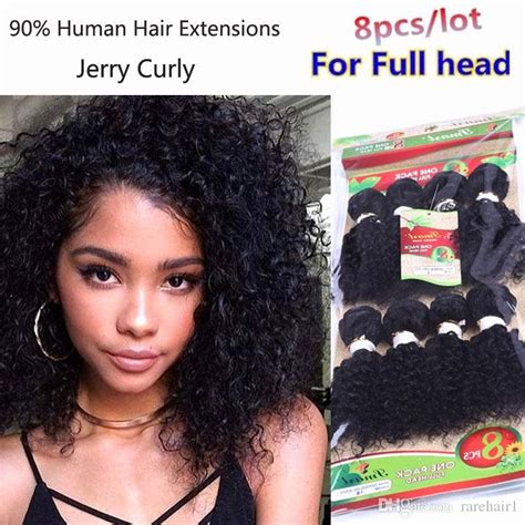 Essentially, they are hair extensions that are with either real human hair or synthetic hair for more women who desire volume or length. Full Head Curly Weaves Inspirational 2019 Jerry Curl Hair ...