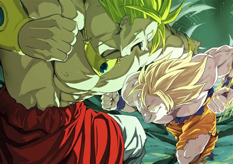 Goku Vs Broly Dragon Ball Super Manga Anime Dragon Ball Super
