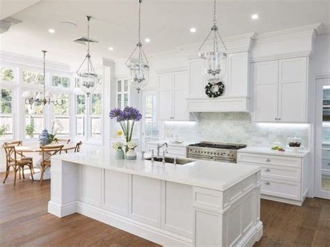 Luxury White Kitchen Design Ideas To Get Elegant Look 10 White