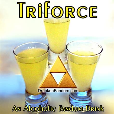 Legend of Zelda: Triforce | Triforce, Zelda party, Themed drinks