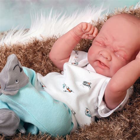 14 Inches Baby Boy Crying Preemie Berenguer Life Like Reborn Doll