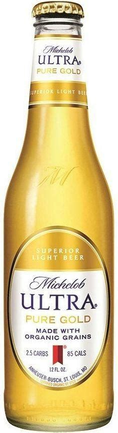 Michelob Ultra Pure Gold 12 Oz Bottle Hudson Wine Co