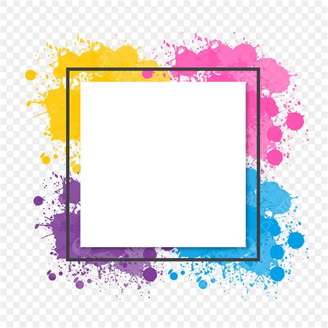 Modern Style Clipart Transparent Background Dynamic Colorful Modern