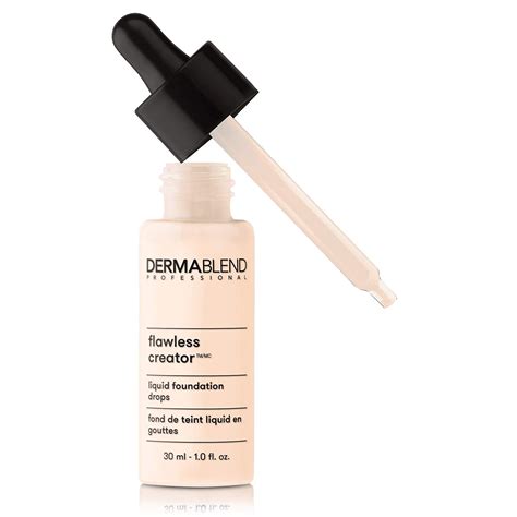 Dermablend Flawless Creator Liquid Foundation Drops 0n For Very Fair Skin With Neutral
