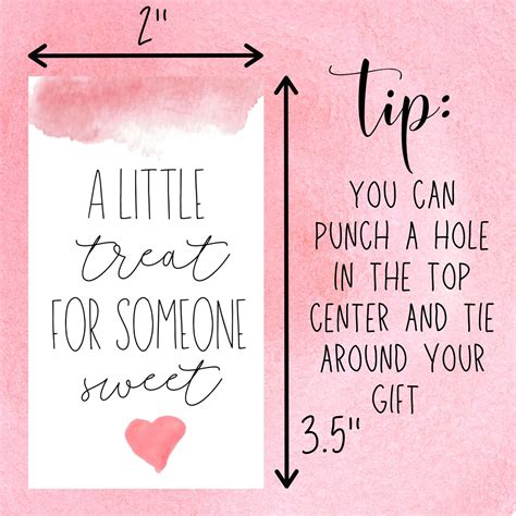 A Little Treat For Someone Sweet Printable