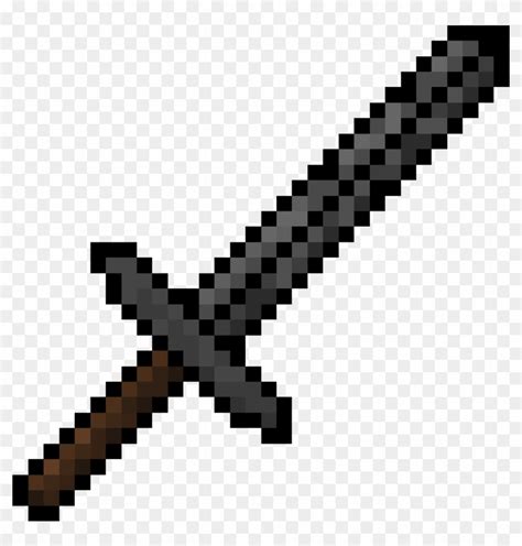 Minecraft Stone Sword Png Minecraft Stone Sword Texture Clipart