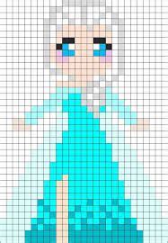 Visuel vu ici tuto : pixel art disney facile