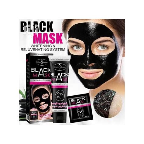 Aichun Beauty Black Facial Mask Whitening Complex Free Black Head