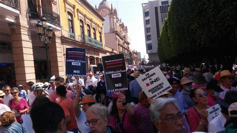 Fotos Y Videos As Fue La Marcha En Defensa Del Ine En Otras Ciudades