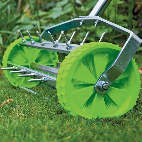 Draper Rolling Lawn Aerator Spiked Drum 450mm Toolstation