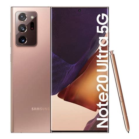 Samsung Galaxy Note 20 Ultra N986b 5g 256gb 12gb Ram Dual Sim Bronze