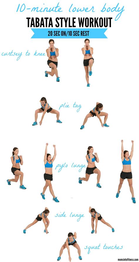 Get 2 Weeks Free Tabata Workouts Lower Body Workout Hiit