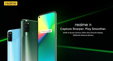 Realme 7i Launched In India Starting At Rs11999 With 65 Inch 90hz