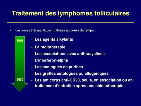 Ppt Facteurs Pronostiques Et Traitement Des Lymphomes Indolents