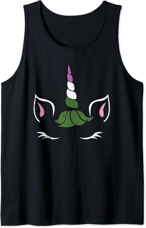 Unicorn Costume Gender Queer Pride Magical Proud LGBT Q Ally Tank Top