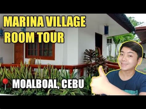 Moalboal Cebu Marina Village Resort Room Tour Moalboal