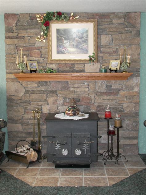 In order to apply the stone and tile, the. Pin by Ann P on Wood stoves and hearths | Wood stove ...