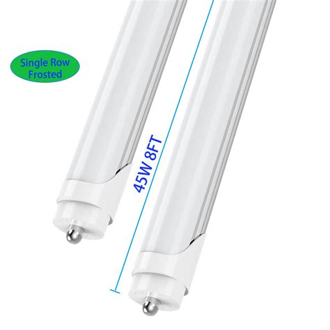 T8 8ft Led Tube Light Bulb 45w 72w 120w Fa8 Single Pin 8 Ft 6500k Led