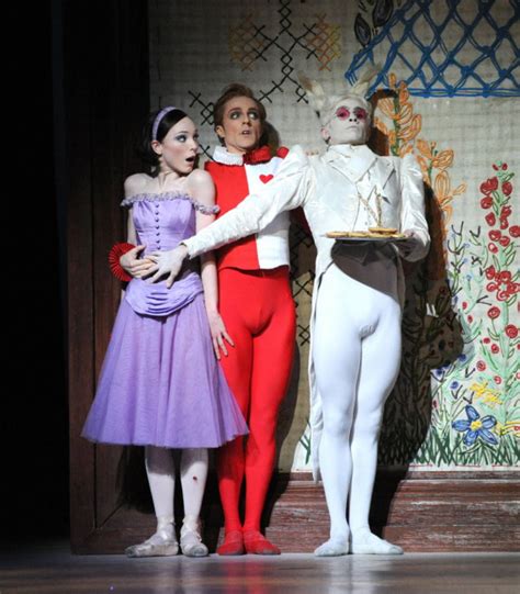 Royal Opera Ballet Performs Alices Adventures In Wonderland