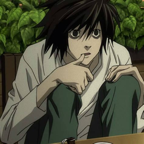 L Lawliet Icon In 2021 Anime Death Note Art