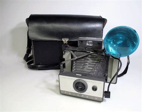 Vintage Polaroid Land Camera 103 With Original Case Flash Etsy