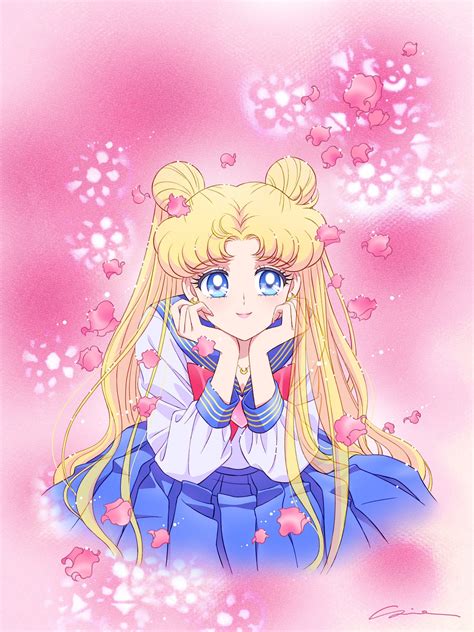 Tsukino Usagi Bishoujo Senshi Sailor Moon Drawn By Sidney Deng Danbooru