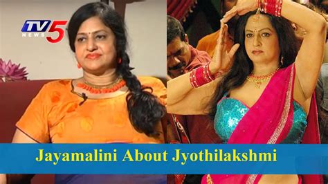 Jayamalini Remembers Jyothi Lakshmi Great Dancers Tv5 News Youtube